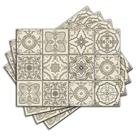 Jogo Americano - Azulejos com 4 peças - 1147Jo