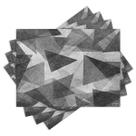 Jogo Americano com 4 peças - Abstrato - Geométrico - 1581Jo Jogo Americano com 4 peças - Abstrato - Geométrico - 1581Jo