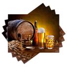 Jogo Americano com 4 peças - Cerveja - Beer - 2019Jo
