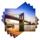 Jogo Americano com 4 peças - Estados Unidos - Ponte do Brooklyn - 2052Jo