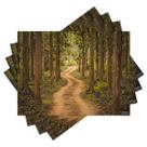 Jogo Americano com 4 peças - Floresta - Natureza - Paisagem - 1522Jo Jogo Americano com 4 peças - Floresta - Natureza - Paisagem - 1522Jo