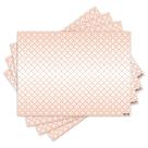 Jogo Americano com 4 peças - Geométrico - Abstrato - 1840Jo Jogo Americano com 4 peças - Geométrico - Abstrato - 1840Jo