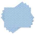Jogo Americano com 4 peças - Geométrico - Abstrato - 1978Jo