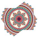 Jogo Americano com 4 peças - Mandalas - 1432Jo