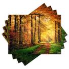 Jogo Americano com 4 peças - Natureza - Paisagem - Floresta - 2095Jo Jogo Americano com 4 peças - Natureza - Paisagem - Floresta - 2095Jo