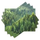 Jogo Americano com 4 peças - Natureza - Paisagem - Floresta - 2098Jo Jogo Americano com 4 peças - Natureza - Paisagem - Floresta - 2098Jo