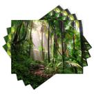 Jogo Americano com 4 peças - Natureza - Paisagem - Floresta - 2099Jo