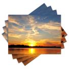 Jogo Americano com 4 peças - Natureza - Paisagem - Pôr do Sol - 1999Jo