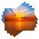 Jogo Americano com 4 peças - Natureza - Paisagem - Pôr do Sol - 2020Jo