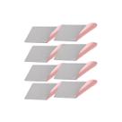 Jogo Americano Dupla Face Rosa/Cinza 30x45 Kit 8 Rafimex