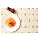 Jogo Americano Floral Retangular Lavável Elegante para Mesa De Jantar E Decoração De Mesa Posta