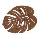 Jogo Americano Folha Caramelo