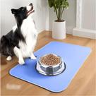 Jogo Americano Lavável para Cachorro Absorvente, M, tamanho 70x50cm, AzuL, 01 unidade, ECOPET