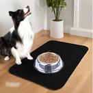 Jogo Americano Lavável para Cachorro Absorvente, M, tamanho 70x50cm, Preto, 01 unidade, ECOPET Jogo Americano Lavável para Cachorro Absorvente, M, tamanho 70x50cm, Preto, 01 unidade, ECOPET