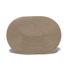 Jogo americano luna oval allure 48x33cm bege - Copa e Cia