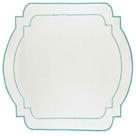 Jogo Americano Nylon Off C/ Bordado Tiffany 002 - Branco