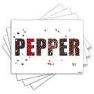 Jogo Americano - Pimenta com 4 peças - 766Jo