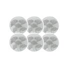 Jogo Americano Prata Metalizado 38cm Kit 6 Rafimex