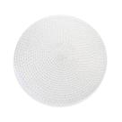 Jogo Americano Redondo de Plástico Branco 38cm