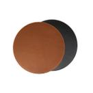 Jogo Americano Redondo Sousplat Marrom Preto Dupla Face 2un