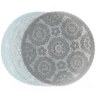 Jogo Americano Renda Redondo 38 Cm Em Pvc Transparente