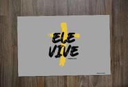Jogo Americano Retangular Neoprene Ele vive