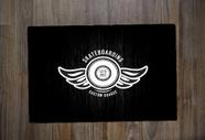 Jogo Americano Retangular Neoprene Skate Logo Comasas