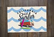 Jogo Americano Retangular Neoprene Surf Califórnia Kombi