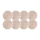 Jogo Americano Rose Gold 38cm Kit 8 Rafimex Jogo Americano Rose Gold 38cm Kit 8 Rafimex