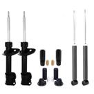 Jogo Amortecedor Nakata Diant/tras +kits Batentes Fiat Palio 2001 A 2016