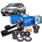 Jogo Amortecedores Dianteiros Batentes Pecas Genuinas Gm Astra 1999 A 2011 Kit454a