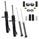 Jogo amortecedores VW Fox 2004-2009 sem barra estabilizadora com kits batente HG Jogo amortecedores VW Fox 2004-2009 sem barra estabilizadora com kits batente HG