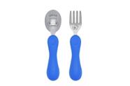 Jogo Anatômico Colher E Garfo Com Inox Hipopótamo Lucas 2Pcs - Marcus Marcus Jogo Anatômico Colher E Garfo Com Inox Hipopótamo Lucas 2Pcs - Marcus Marcus