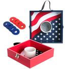 Jogo ao ar livre SPORT BEATS Washer Toss - tabuleiro de 32 cm, 8 arruelas Jogo ao ar livre SPORT BEATS Washer Toss - tabuleiro de 32 cm, 8 arruelas