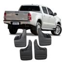 Jogo Apara Barro Lameira Hilux 2005/2015 4 Peças Jogo Apara Barro Lameira Hilux 2005/2015 4 Peças