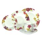 Jogo Aparelho De Jantar Le Jardin Em Porcelana Com 20 Peças