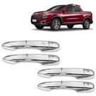 Jogo Aplique Cromado Maçaneta Toro 2016 2017 2018 2019 2020 2021 2022 2023 2024 - 4 Portas Com Keyless Jogo Aplique Cromado Maçaneta Toro 2016 2017 2018 2019 2020 2021 2022 2023 2024 - 4 Portas Com Keyless