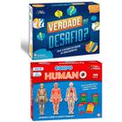 Jogo Aprender Sobre o Corpo Humano + Verdade ou Desafio - Pais e Filhos