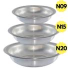 Jogo Bacias Mini Multiuso 3 Peças N 9 15 20 - Cuba Barbearia