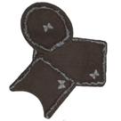 Jogo banheiro cotton delicato 3pcs