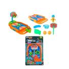 Jogo Basquete Mesa Catapulta Lançador Bolinha Brinquedo
