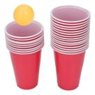 Jogo Beer Pong 12 Copos + 4 Bolinhas - Festa