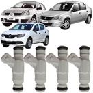 Jogo Bico Injetor Clio Logan Sandero 1.0 16v Flex Bosch Jogo Bico Injetor Clio Logan Sandero 1.0 16v Flex Bosch