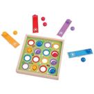 Jogo Bigjigs Toys Wooden Plant Pot Shot para crianças de mais de 3 anos