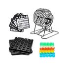 Jogo bingo completo com globo giratorio de metal - SUTT COMERCIO
