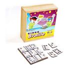 Jogo Bingo em Braille Carlu MDF 60 Peças Ref. 1607