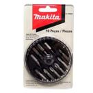 jogo bits 10 Peças Makita