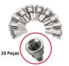 Jogo Bits Drywall Com Limitador Parafusadeira Philips PH2 10 Peças