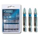 Jogo Bits Parafusadeira Magnético Philips Ph2 50mm Gross 10 Pcs Aço S2 Ponta Philips Ponteira Com Imã Encaixe 1/4 1133555