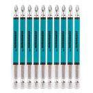 Jogo Bits Phillips PH2 70mm com Encaixe 1/4 Pol. 10 Peças - GROSS-11262